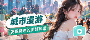 城市街道与生活观察主题画面